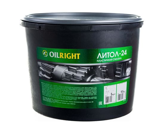 Пластичная смазка OILRIGHT Литол-24 5 кг 6051 