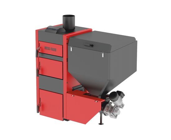 Котел Metal-Fach SMART Auto BIO 25 кВт с правой подачей, комплект 70004 – изображение 2