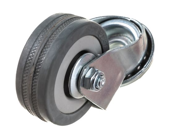 Аппаратное колесо поворотное с отверстием SChg 42 (100 мм; 80 кг) А5 1000080 – изображение 2