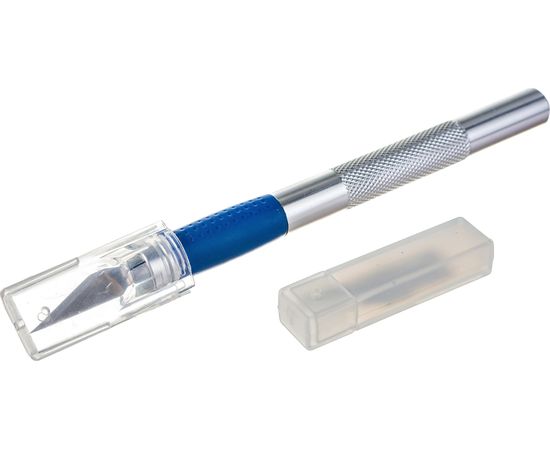 Нож для художественных работ, перовые лезвия, 6 шт. КОБАЛЬТ 245-053 – изображение 2