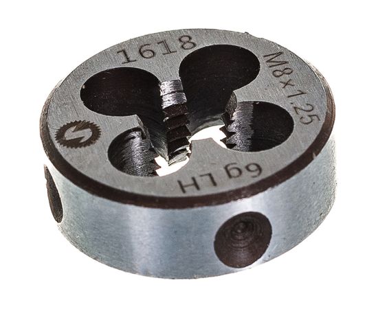 Плашка ИНСТУЛС М. 8.0х1.25х25х9 9SiCr 6g DIN223 левая 00001178585 – изображение 2