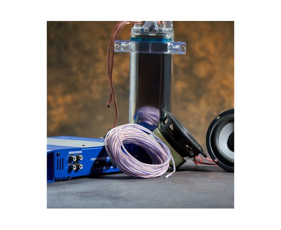 Акустический кабель REXANT 2х0,25 кв.мм прозрачный BLUELINE 01-6201-3-10 – изображение 2