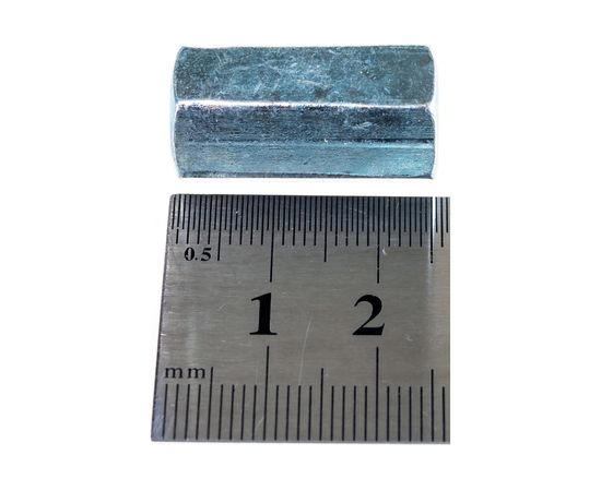 Удлиняющая гайка КРЕП-КОМП цинк DIN6334 м8х25 10шт гу8мф – изображение 2