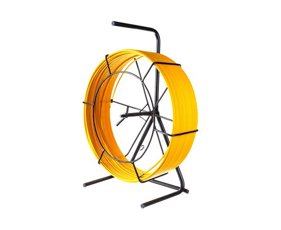 Протяжка для кабеля Metall78.ru Медиум мини УЗК, стеклопруток, D=6 мм, L= 50 м, на основании 60-050М – изображение 2