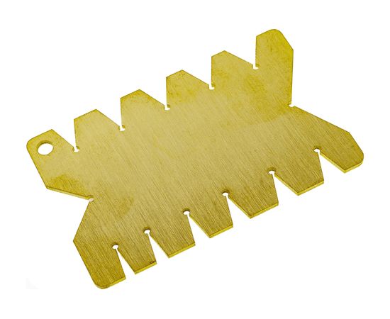 Угломер для проверки углов заточки инструментов ПЕТРОГРАДЪ 85мм х55мм М00016605 – изображение 2