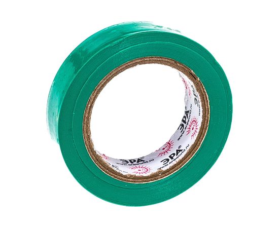 ПВХ-изолента ЭРА 15мм x 10м, зеленая C0036555 – изображение 3