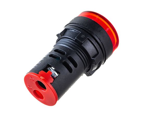 Индикаторная лампа Navigator NBI-I-AD22-230-R красная, d22мм, 230В AC/DC 82801 – изображение 3