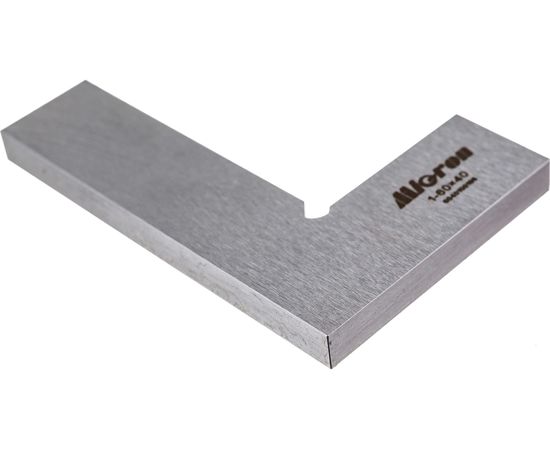 Поверочный угольник Micron УП- 60х 40, класс 1 МИК 77922 – изображение 3