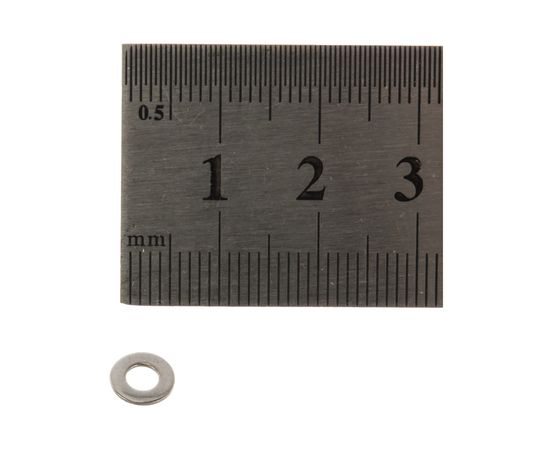 Плоская шайба ЕВРОПАРТНЕР DIN 125, M3, нержав. сталь, 20 шт. G2 5232 1 – изображение 3