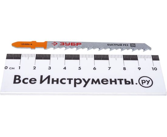 Полотна по дереву для электролобзика EU-хвостовик 5шт. Зубр 1595-S5 – изображение 3