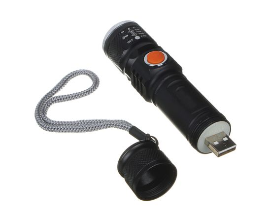 Фонарь ЧИНГИСХАН XPE 3 режима, пластик, металл 224-015 – изображение 3