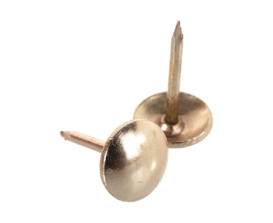 Мебельный гвоздь ЕВРОПАРТНЕР латунир. 50 шт. 13 7371 1 – изображение 3