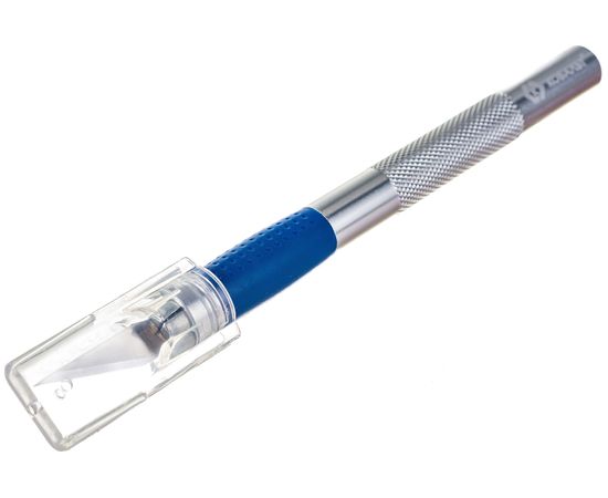 Нож для художественных работ, перовые лезвия, 6 шт. КОБАЛЬТ 245-053 – изображение 3