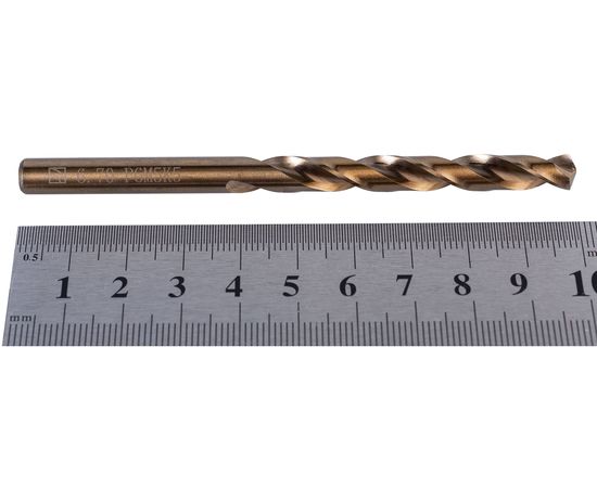 Сверло по металлу КОБАЛЬТ (6.7х69х109 мм; Р6М5К5; класс А1) Gigant GT-143 – изображение 3