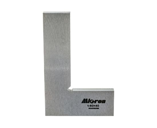 Поверочный угольник Micron УП- 60х 40, класс 1 МИК 77922 – изображение 4