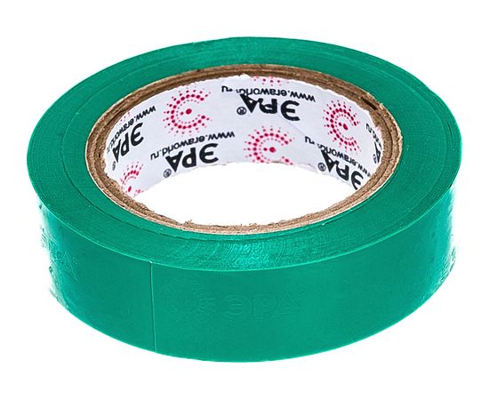 ПВХ-изолента ЭРА 15мм x 10м, зеленая C0036555 – изображение 4
