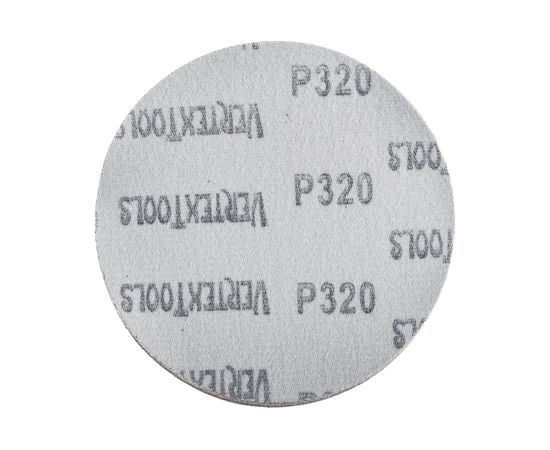 Круг абразивный под липучку (125 мм; Р320) Vertextools 12800-320 – изображение 4
