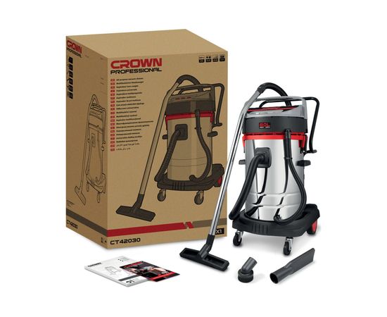 Промышленный пылесос CROWN CT42030 – изображение 4
