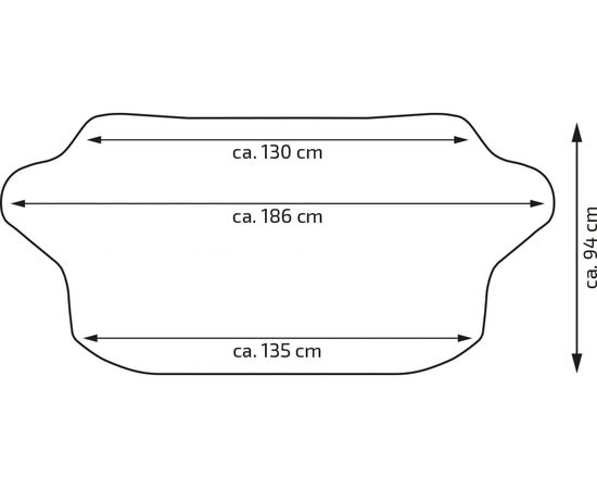 Шторка на стекло автомобиля Alca всесезонная, 186х94 см 513500 – изображение 6