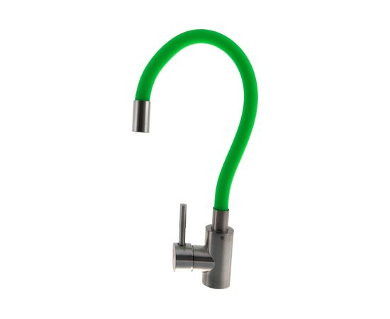 Смеситель для кухни Solone с гибким цветным изливом EZA4-F090GN 