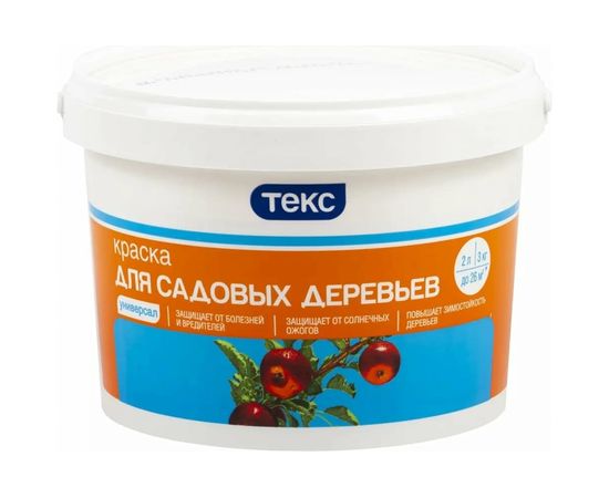 Краска для садовых деревьев ТЕКС Универсал 3 кг 19514 
