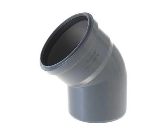 Отвод внутренней канализации LAMMIN 110х45 градусов Lm35040011045 