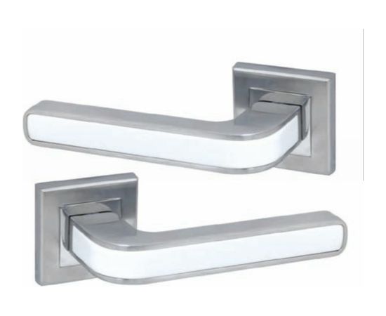 Дверные ручки ADDEN BAU PIEZA Q360 WHITE / CHROME 940000001490 