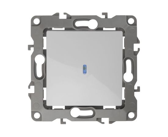Выключатель с подсветкой ЭРА 12-1102-01 10АХ-250В, IP20, белый Б0014633 