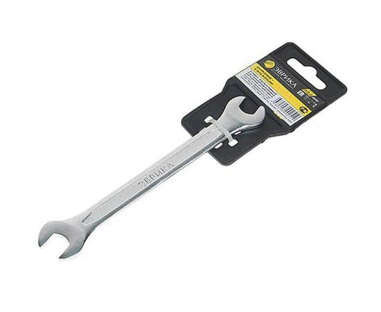 Рожковый ключ 22x24мм Chrome vanadium на держателе ЭВРИКА ER-52224 