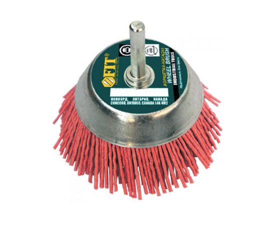 Корщетка-чашка (50 мм; нейлон) для дрелей FIT IT 38625 