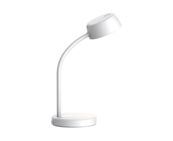 Настольный диммируемый светильник Gauss Qplus модель 8W 600lm 4000K 170-265V белый LED 1/8 GT6011 