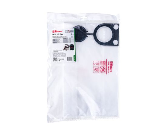Мешки для пылесоса Интерскол, Felisatti, Kress, Metabo, Starmix трехслойные синтетические Filtero INT 20 Pro 20л 2шт 05600 