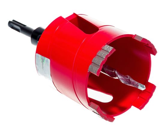 Коронка алмазная с переходником М16-SDS+ (72х70 мм) по бетону DIAM 311102 – изображение 11