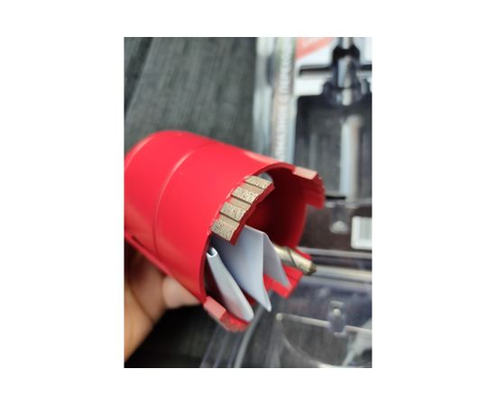 Коронка алмазная с переходником М16-SDS+ (72х70 мм) по бетону DIAM 311102 – изображение 15