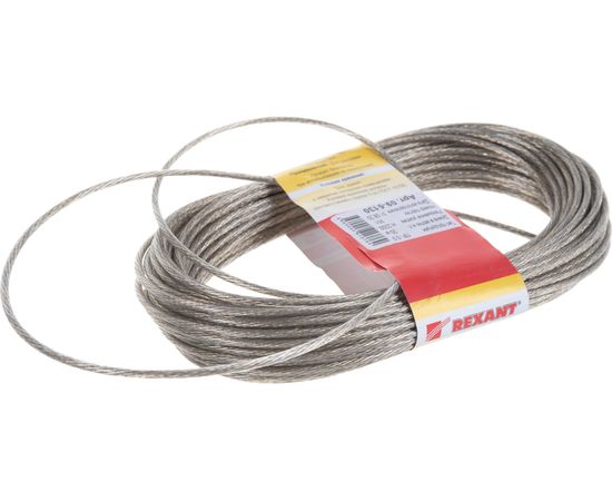 Стальной трос в ПВХ оплетке REXANT 09-5130 – изображение 2