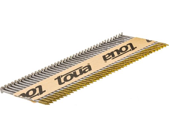 Гвоздь по дереву (2,87х50 мм; 3000 шт.) рифленый TOUA 28750RIBrt – изображение 2