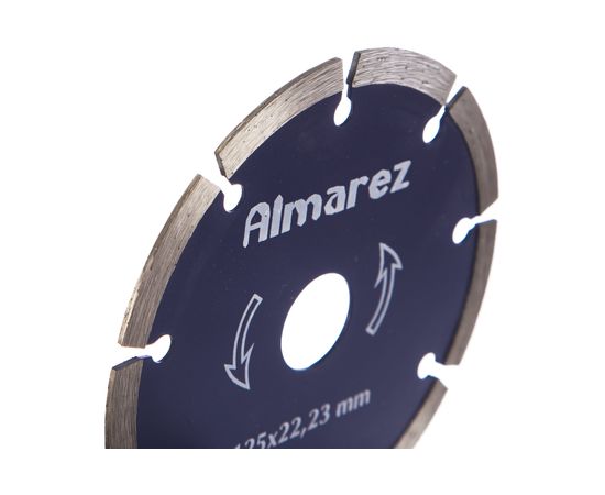 Диск отрезной алмазный Кирпич/блок (125х22.23 мм) Almarez 304125 – изображение 2