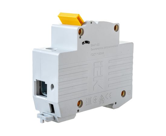 Автоматический модульный выключатель IEK 1п C 100А ВА 47-100 10кА ИЭК MVA40-1-100-C – изображение 2