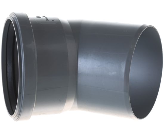 Отвод внутренней канализации LAMMIN 110х45 градусов Lm35040011045 – изображение 2