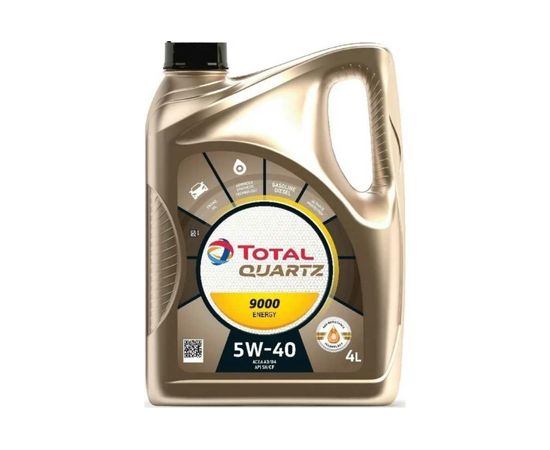 Масло для 4-х тактных двигателей TOTAL QUARTZ 9000 ENERGY 5W40, 4л 10970501 – изображение 2
