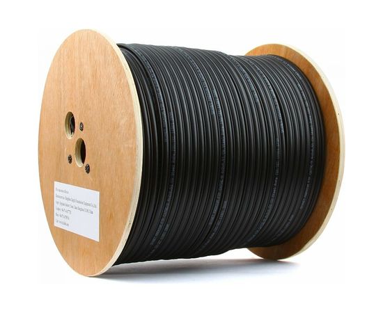 Кабель SkyNet Premium FTP outdoor 4x2x0,51 на тросу, медный, FLUKE TEST, кат.5e, однож., 305 м, CSP-FTP-4-CU-OUTR – изображение 2