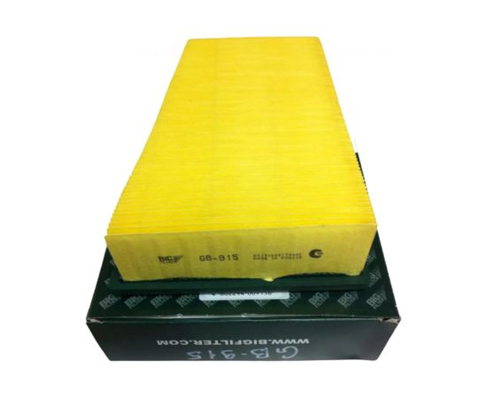 Фильтр воздушный NISSAN Qashqai 1.6/2.0/2.0 dCI 07-/X-Trail II 2.0/2.0 dCI 07 BIG FILTER GB915 – изображение 3