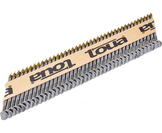 Гвоздь по дереву (2,87х50 мм; 3000 шт.) рифленый TOUA 28750RIBrt – изображение 3