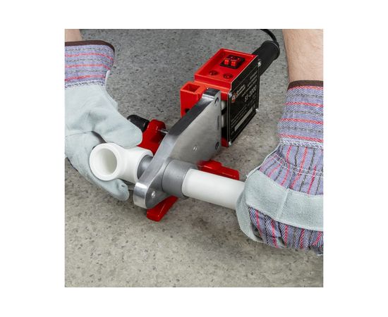 Сварочный аппарат для пластиковых труб QUATTRO ELEMENTI ST-2000 2000 Вт, насадки 20-63 мм 793-350 – изображение 3