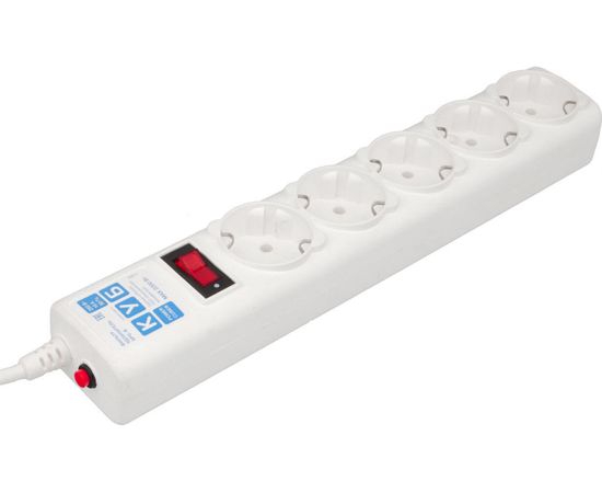 Фильтр-удлинитель B 1.9м 5роз. белый Power Cube SPG-B-6-WHITE – изображение 3