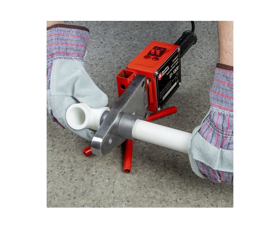 Сварочный аппарат для пластиковых труб QUATTRO ELEMENTI ST-1800 1800 Вт, насадки 20-50 мм 793-343 – изображение 3