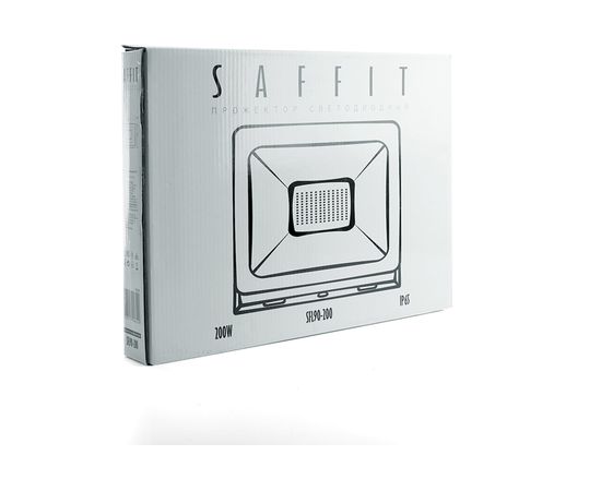 Светодиодный многоматричный прожектор SAFFIT SFL90-200 200W 6400K IP65, черный 55168 – изображение 4