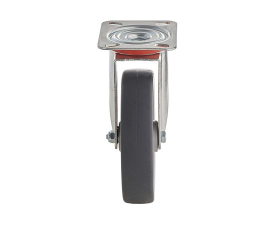 Колесо с вращающейся опорой и пластиной крепления (100 мм; 100 кг) Tellure Rota 714202 – изображение 4