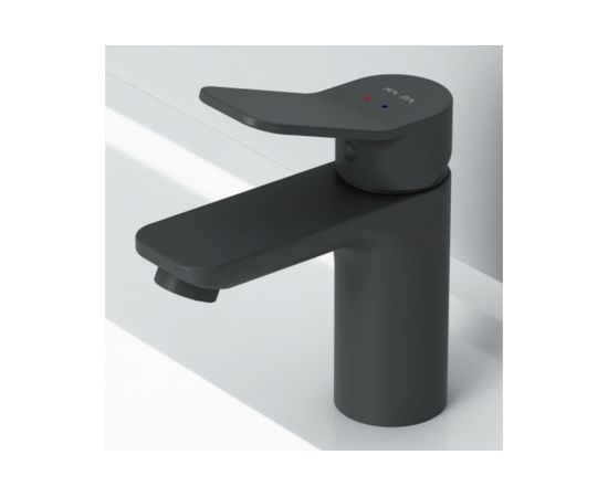 Смеситель для умывальника AM.PM, X-Joy черный F85A02122 – изображение 4