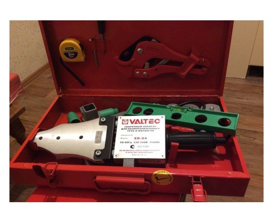 Комплект сварочного оборудования Valtec Vtr.799 20-40 мм 1500вт – изображение 4